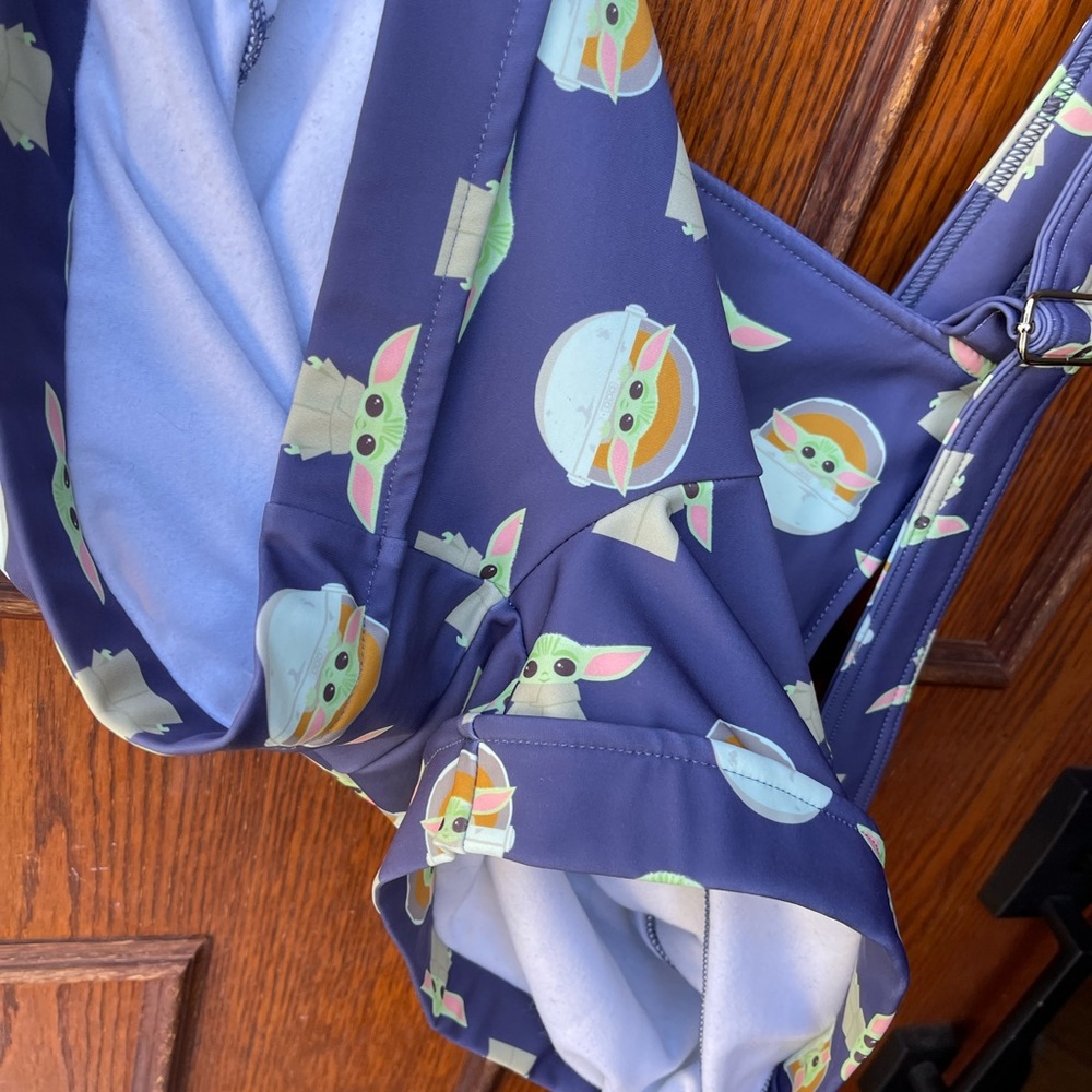 Medium Blackmilk Baby Yoda/Grogu Overalls Star Wars T… Gem